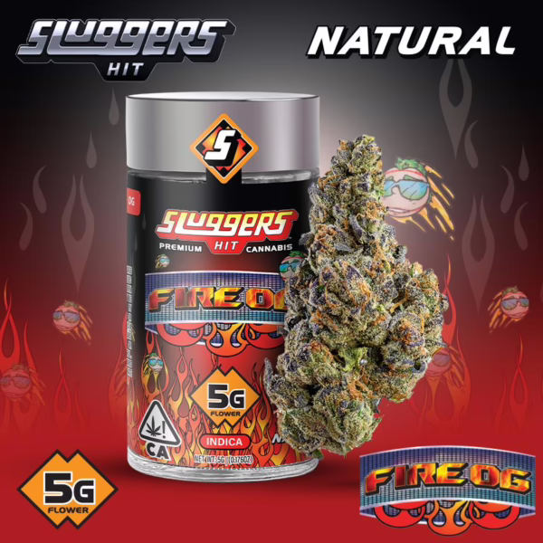 Sluggers Hit 5G Flower Fire OG