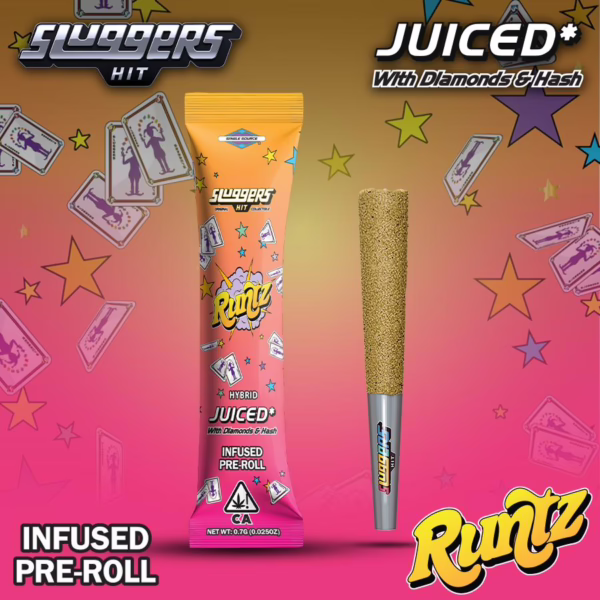 Sluggers Pre Roll 1pk Runtz