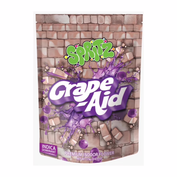 Sluggers Spritz 3.5G Flower Grape Aid